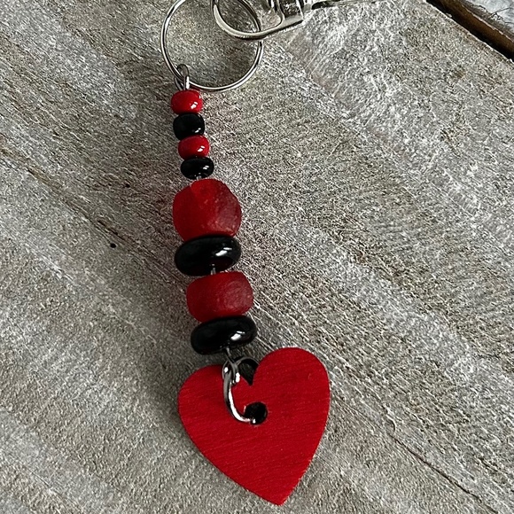 Keychain | Handmade Keychain | Beaded Keychain - Picture 3 of 7
